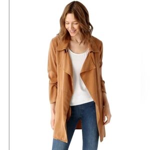LISETTE Montréal KERRY TWILL TRENCH COAT CARAMEL camel brown large